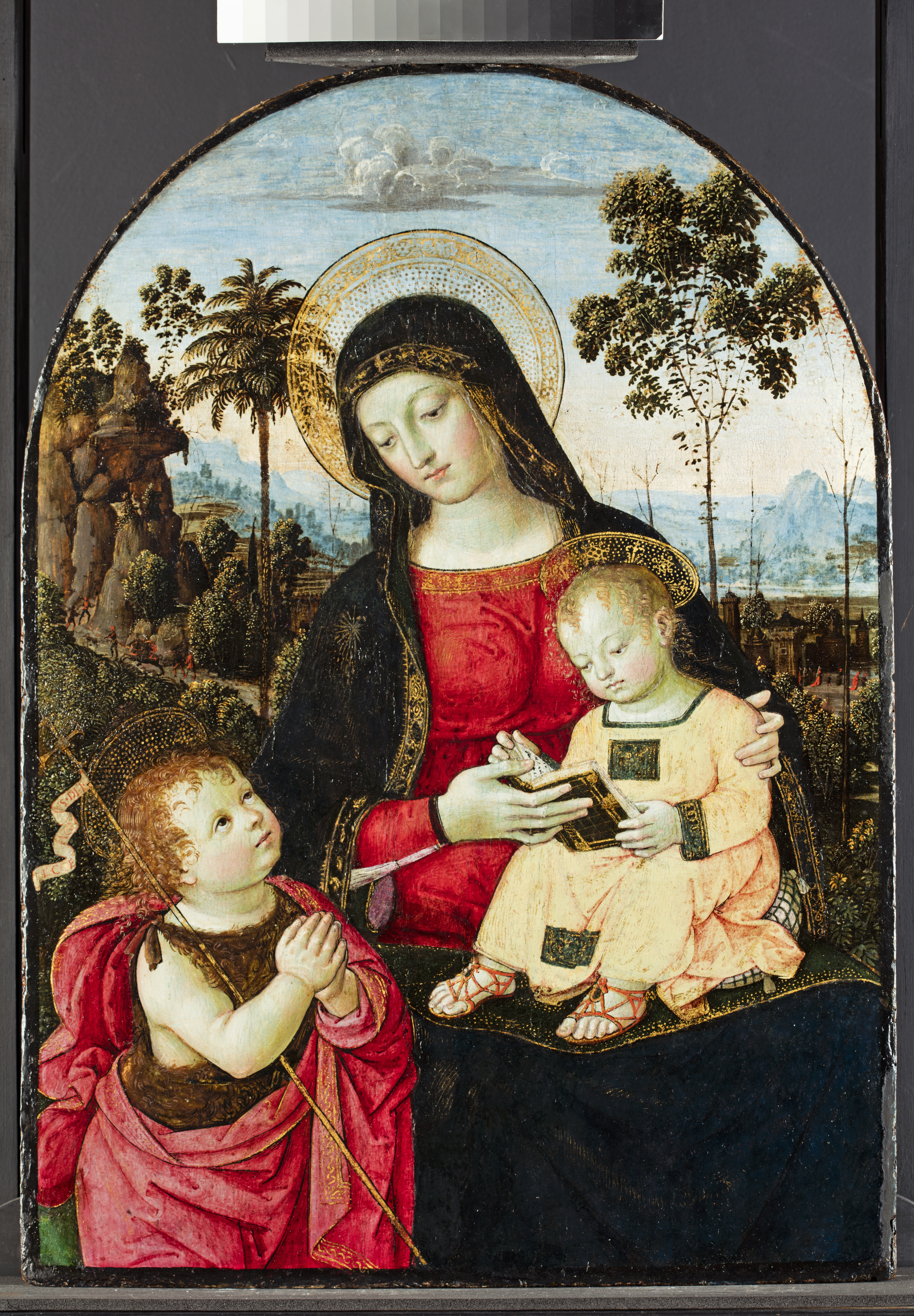 Fig. 7 Virgin and Child after treatment: Virgin and Child (©Titmus)